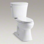 Kohler "Kelston" Toilets Installed By Houston Plumber, Texas Master Plumber