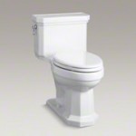 Kohler "Kathryn" Toilets Installed By Houston Plumber Texas Master Plumber