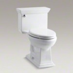Kohler "Memoirs" Toilet Installed By Houston plumber, Texas Master Plumber
